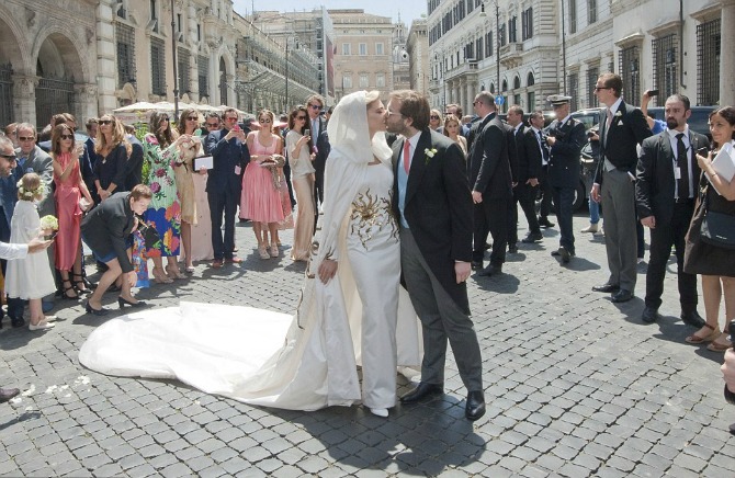 Sabin Ganem i njen izabranik Džozef Giti2 Venčanje u Rimu poznate dizajnerke
