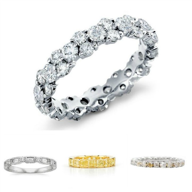prsten sa kamenom u nizu Izbor vereničkog prstena otkriva vaš karakter