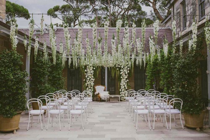 sala za venčanje Romatično venčanje u Australiji