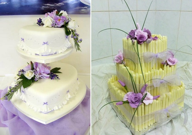 svadbena torta u obliku srca11 Mladenačke torte u obliku srca