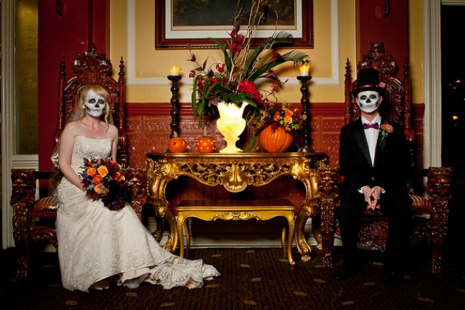 tematsko venčanje noć veštica Svet je poludeo za tematskim venčanjima!