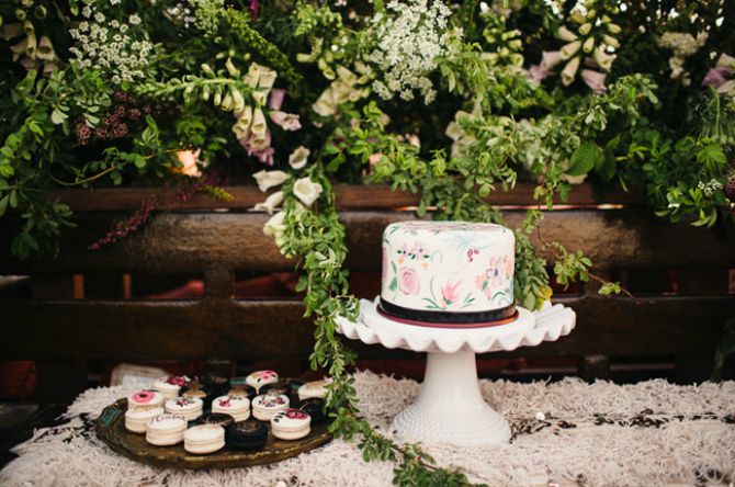 torta3 Romantično mediteransko venčanje