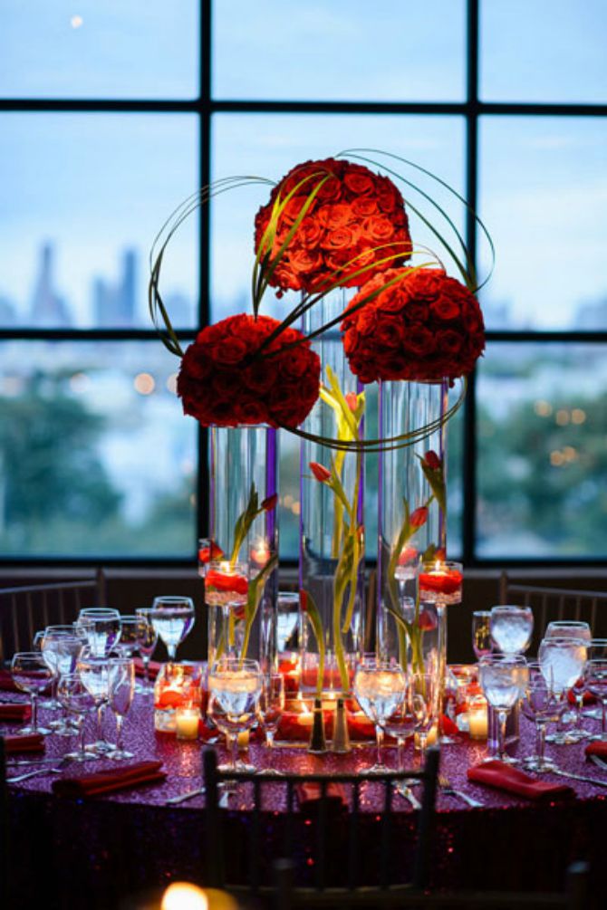 viskoki cvetni aranzmani Ideje za modernu dekoraciju venčanja
