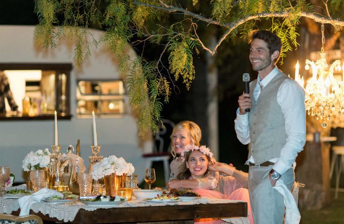 Dženi Gart i Dejv Abrams vencanje3 Bajkovito venčanje američke glumice Dženi Gart