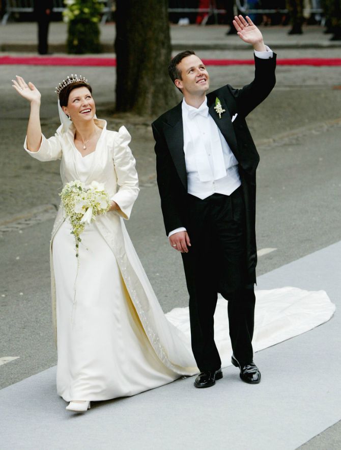 Norveška princeza Marta Luis vencanica Najlepše venčanice stvarnih princeza