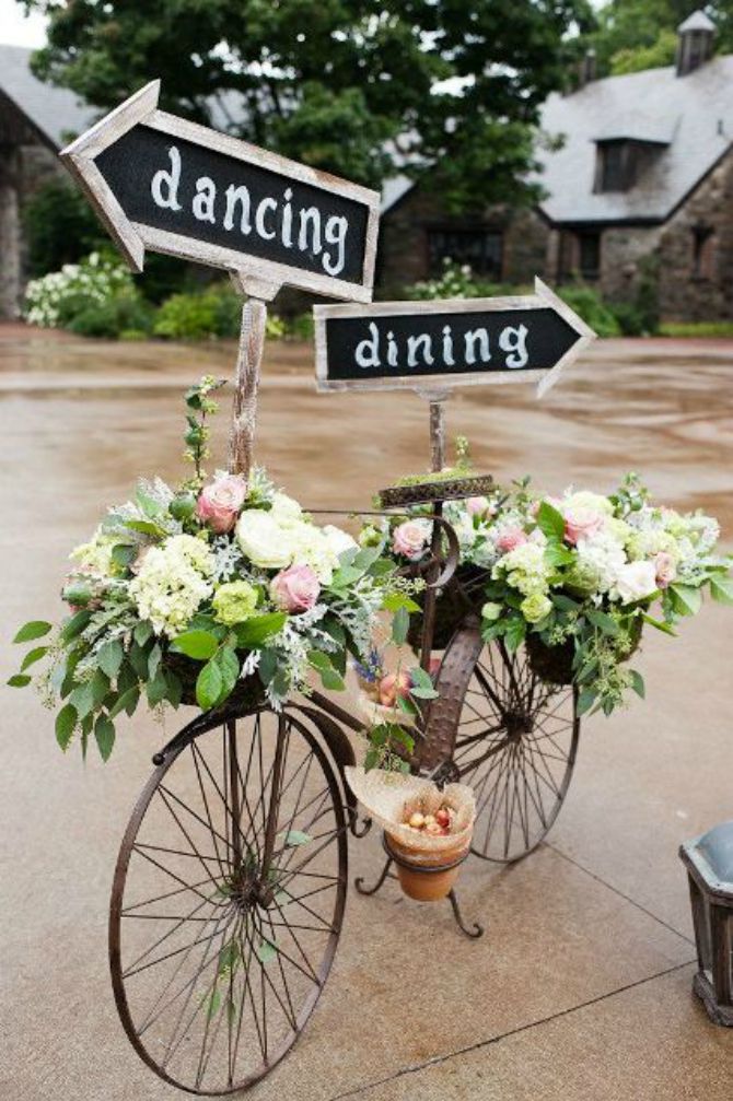 bicikl na vencanju1 Kako da biciklom ukrasite svoje venčanje