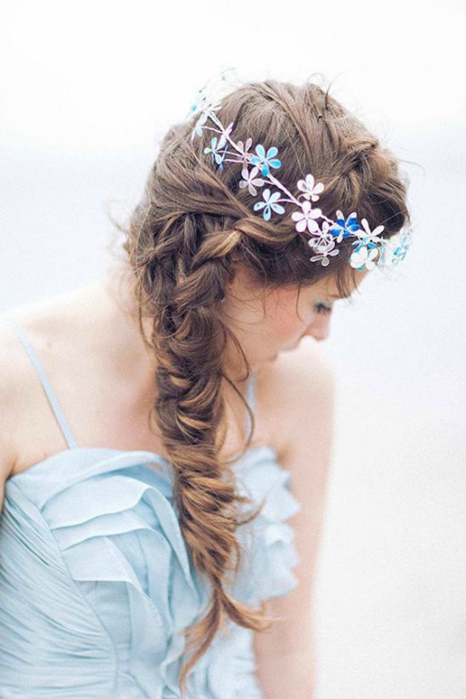 pletenice za vencanje 15 Predivne, elegantne i ženstvene pletenice: Idealna frizura za venčanje