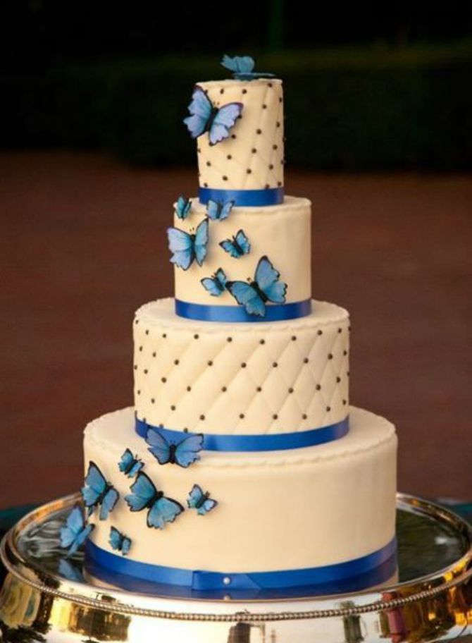 mladenačke torte ukrašene lepitirma3 Mladenačke torte ukrašene leptirima