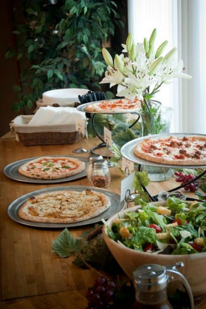 pizza na vencanju1 Kako da uvrstiš picu u jelovnik za svoje venčanje
