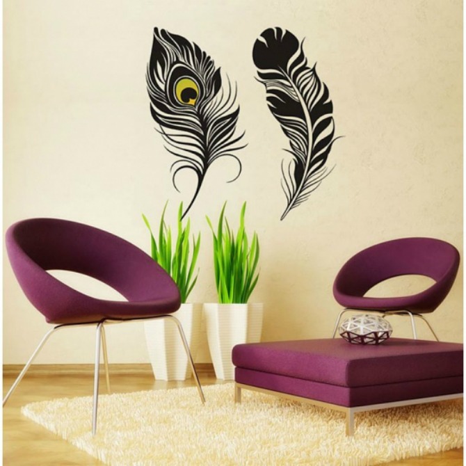 dekorativne nalepnice22 Ulepšajte vaš dom zidnim dekorativnim nalepnicama