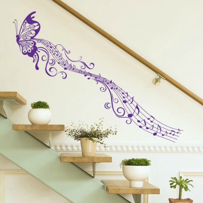 dekorativne nalepnice4 Ulepšajte vaš dom zidnim dekorativnim nalepnicama