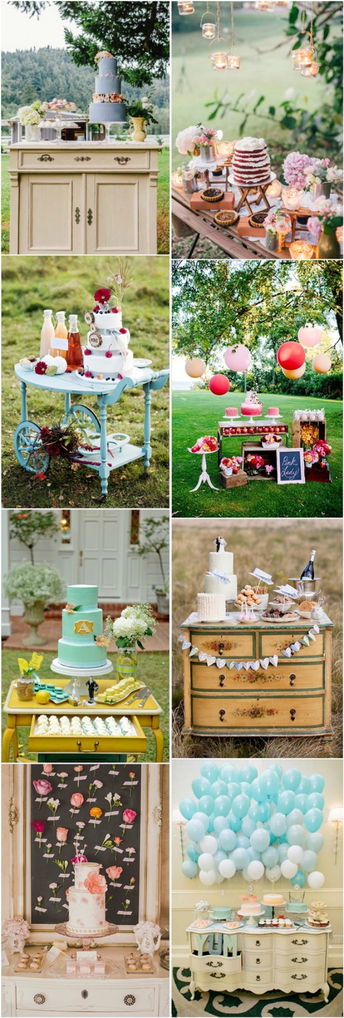 torta22 Na koje načine možete da ukrasite i aranžirate torte i dezerte na venčanju