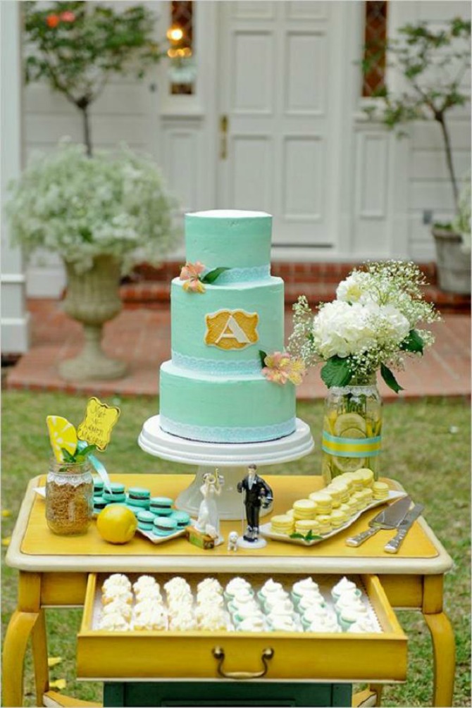 torta3 Na koje načine možete da ukrasite i aranžirate torte i dezerte na venčanju