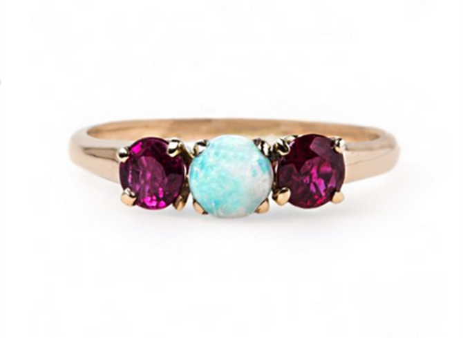 9 opal rubin prsten Najlepše vereničko prstenje u boji (GALERIJA)