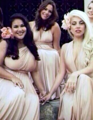 Lady Gaga u pink haljini za deveruše – divan prizor!