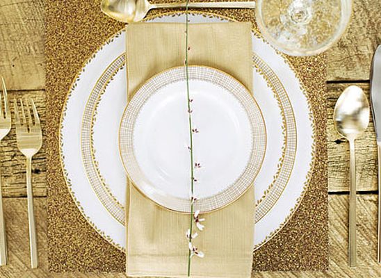 Svadbena dekoracija: Ideje za detalje u boji zlata