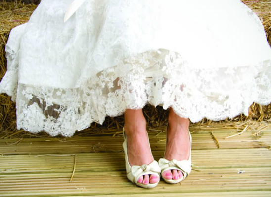 Cipele za venčanje: Udobnost je na prvom mestu