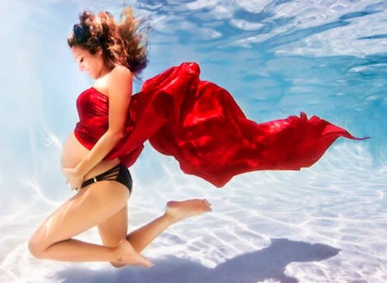 Podvodne fotografije trudnica