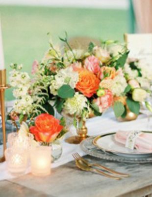 Boja breskve – savršen izbor za dekoraciju svakog venčanja